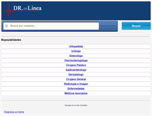 Tablet Screenshot of drenlinea.com